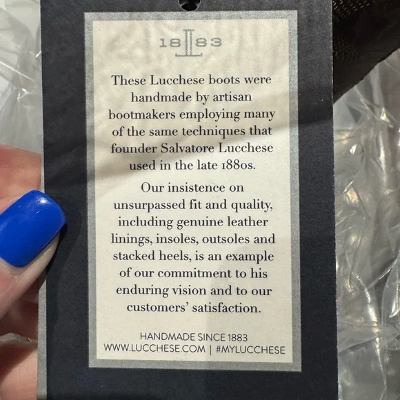 Lucchese Bootmaker Western Women’s Boots NEW - Picture 9 of 10